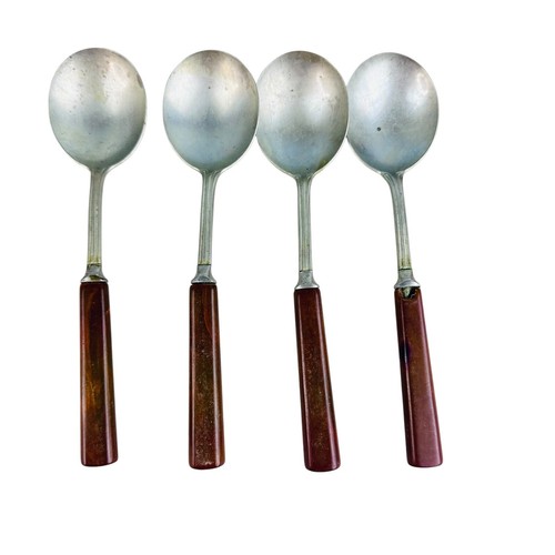 Vtg bakelite handle flatware - vtg,