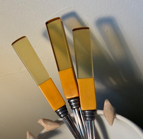 Fab tone bakelite - flatware, 3