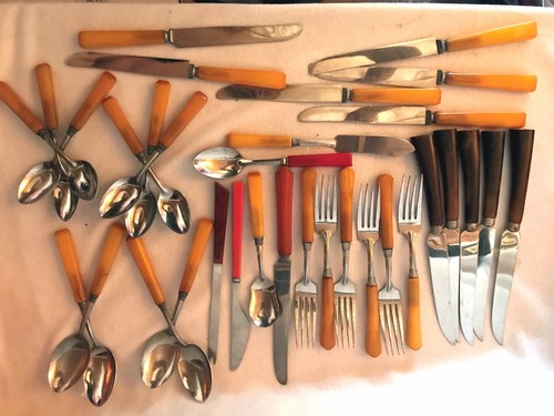 Vintage lot bakelite - lot,