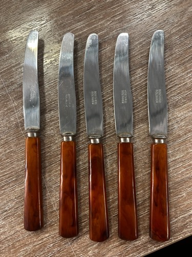 Bakelite knife set rostfrei - knife,