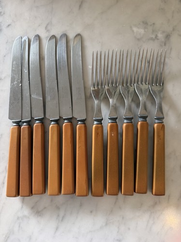 Piece vintage bakelite set - 11,