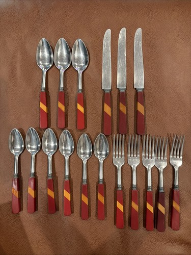 Vintage cardinal cutlery pc - vintage, 17-pc