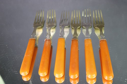 Vintage bakelite butterscotch - bakelite,