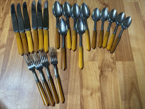 Lot cutlery 1930s art - us,